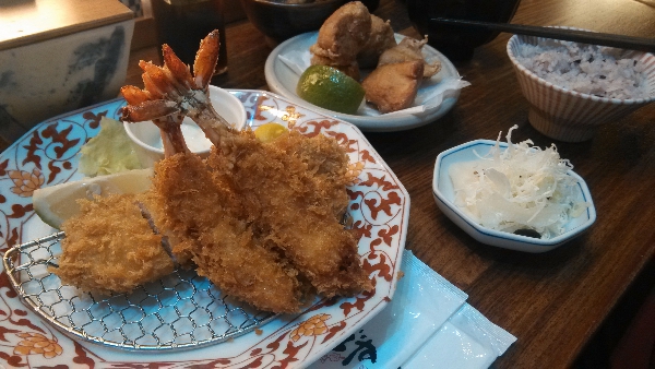炸蝦套餐