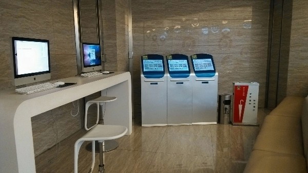 辛香匯候餐室的iMac