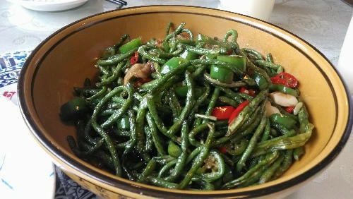 阿瓦山寨口味豆角