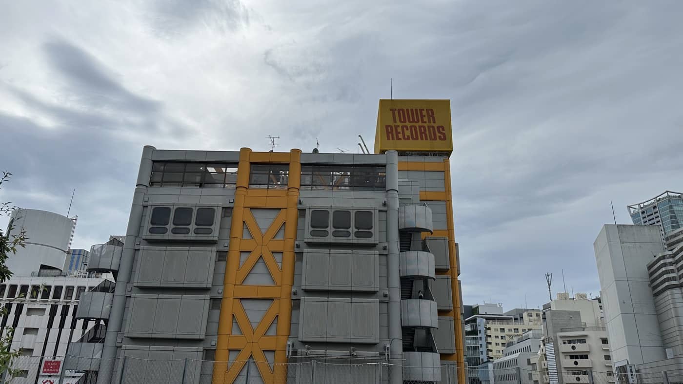 二、眺望Tower records