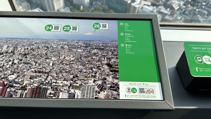 東京都廳展望室1：富士山看不到
