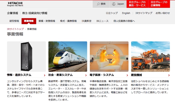 日立財務報告