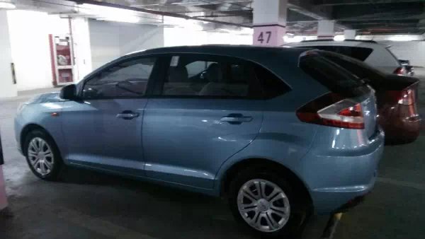 奇瑞在地下車庫