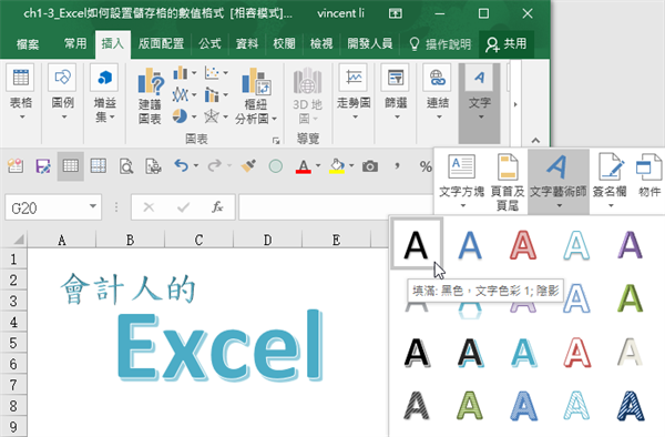 會計人的Excel 會計人的Excel