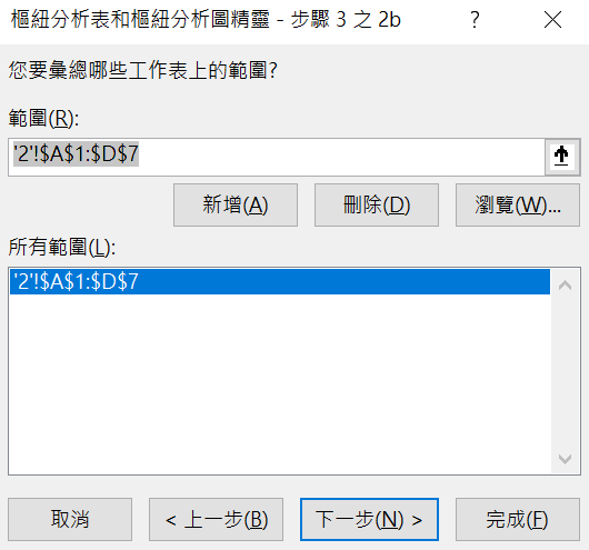 「新增」到「所有範圍」