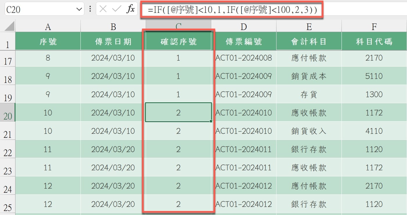 四、IF函數用法