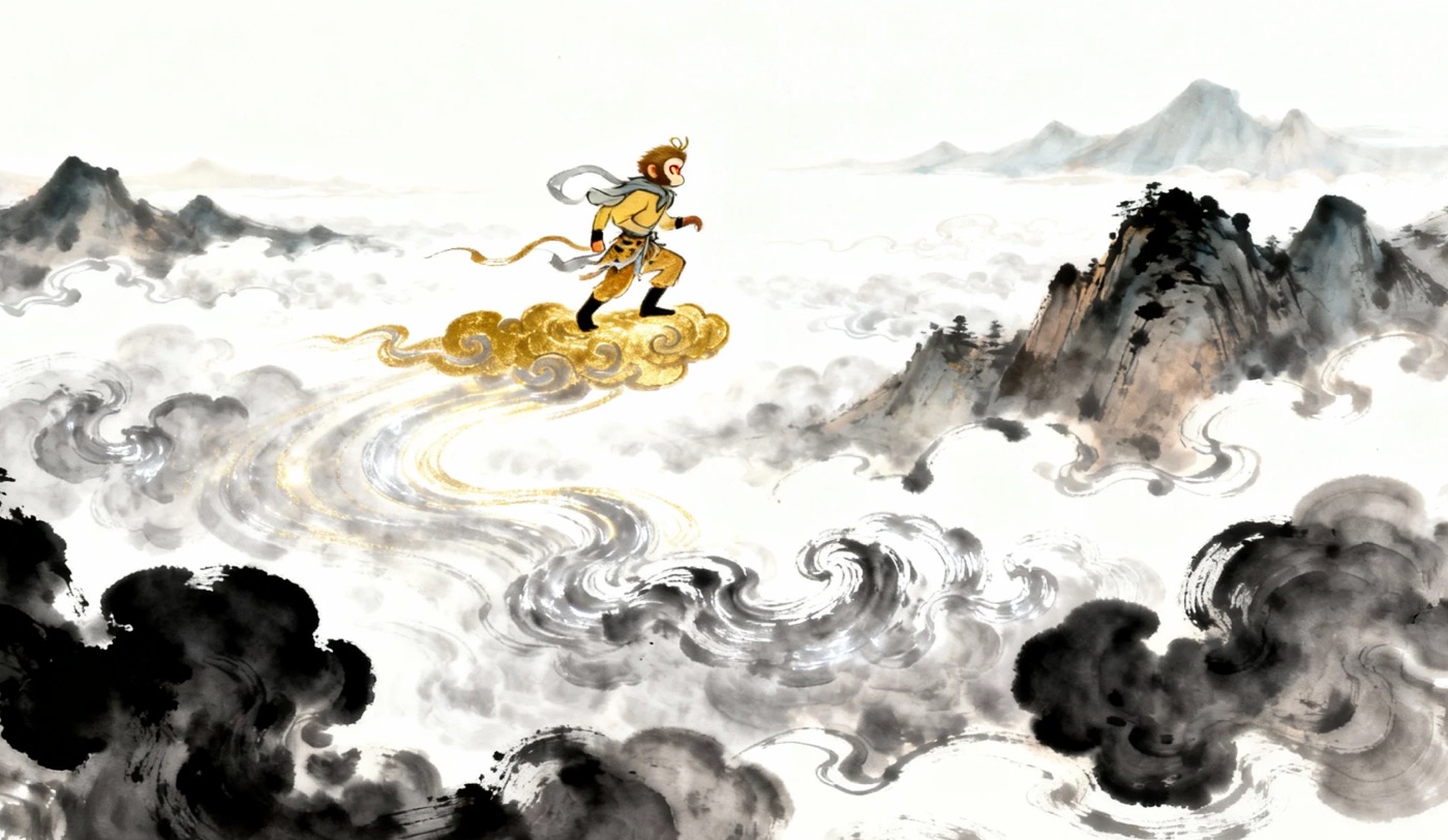 筋斗雲是什麼？西遊記2看孫悟空學會七十二變