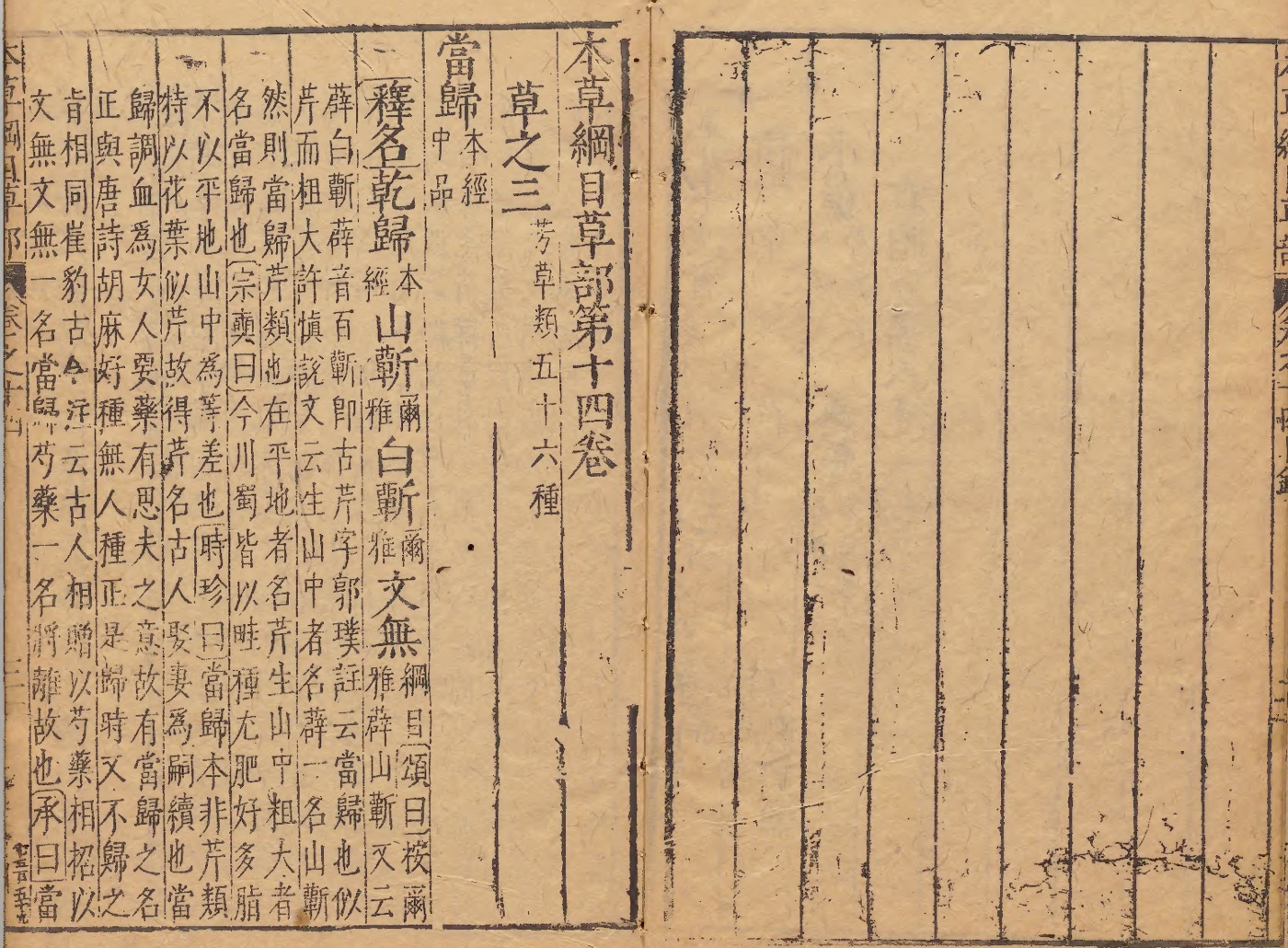 一、本草綱目記載