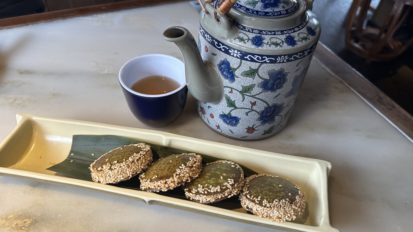 二、糕點江南綠茶餅