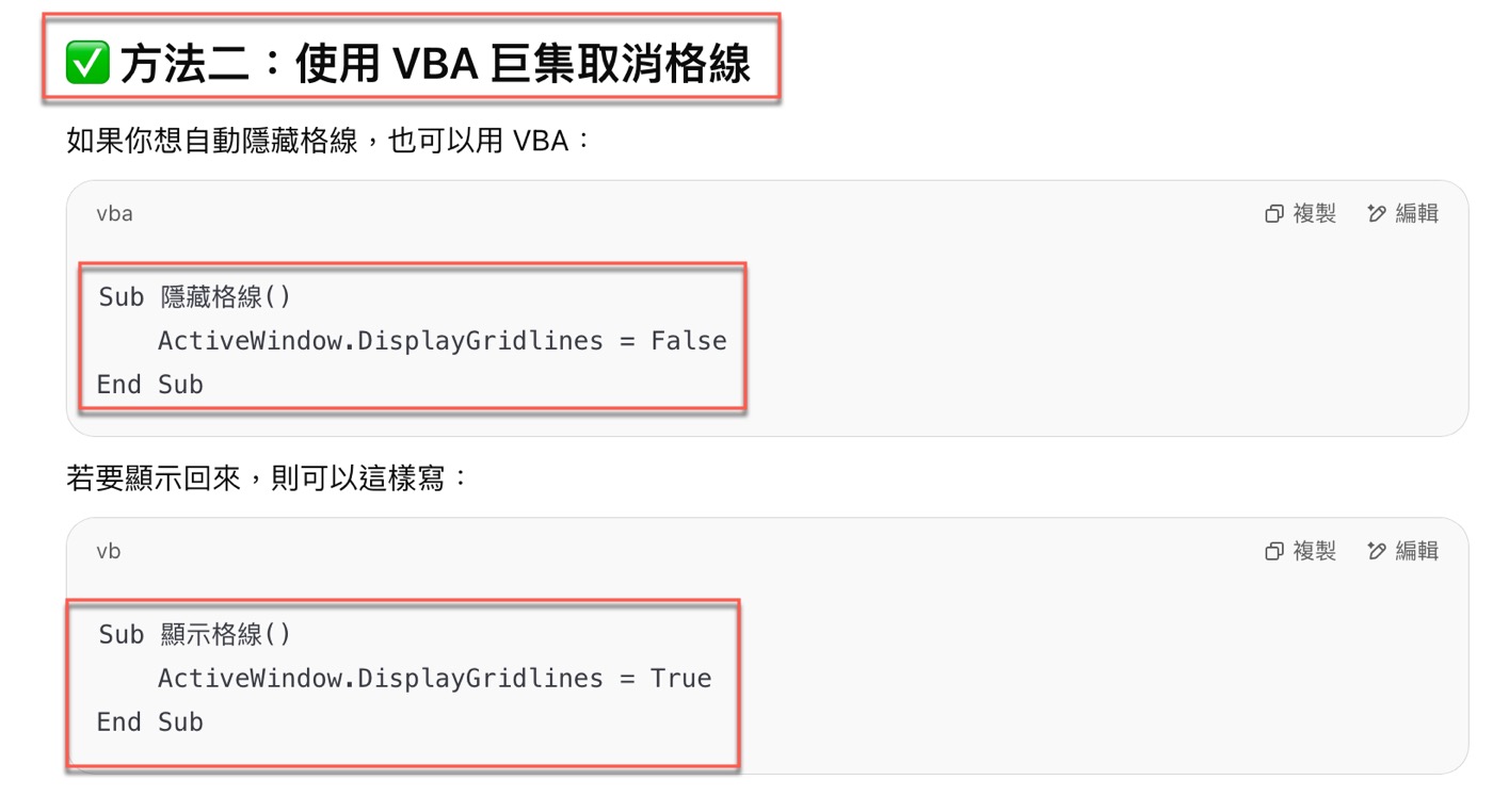 ChatGPT指令生成器：2種方法得到VBA代碼