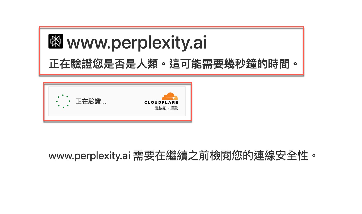 一、驗證是否為人類