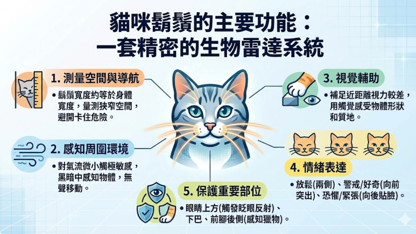 貓咪鬍鬚健康：1文看懂貓咪的鬍鬚可以剪嗎？