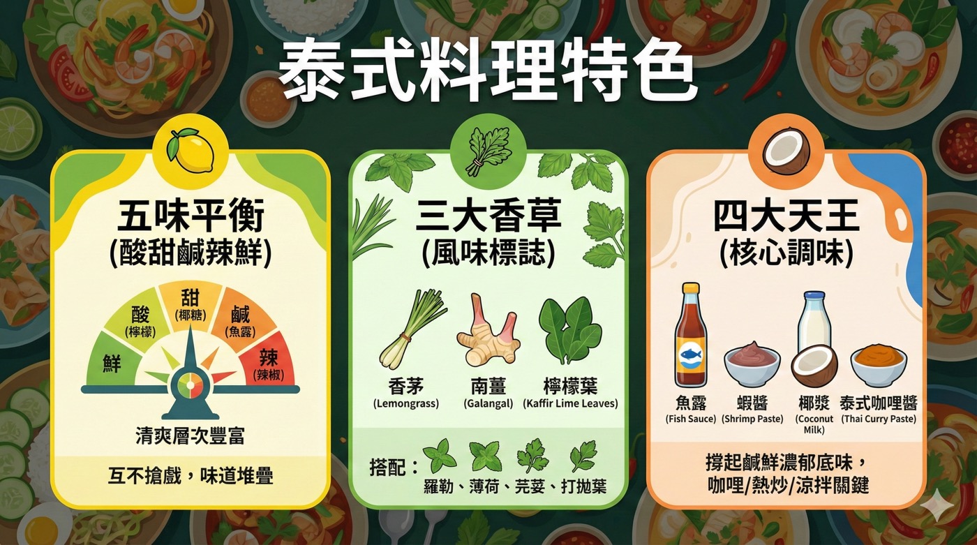 一、泰式料理特色1