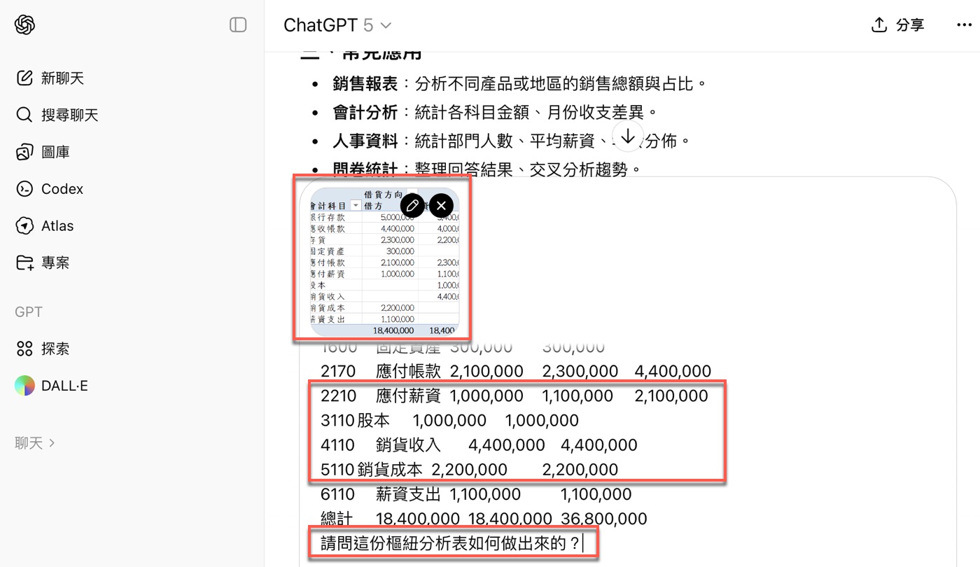 三、貼上圖片與資料