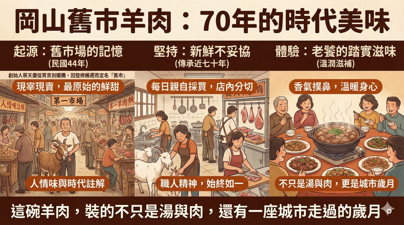 二、岡山舊市羊肉