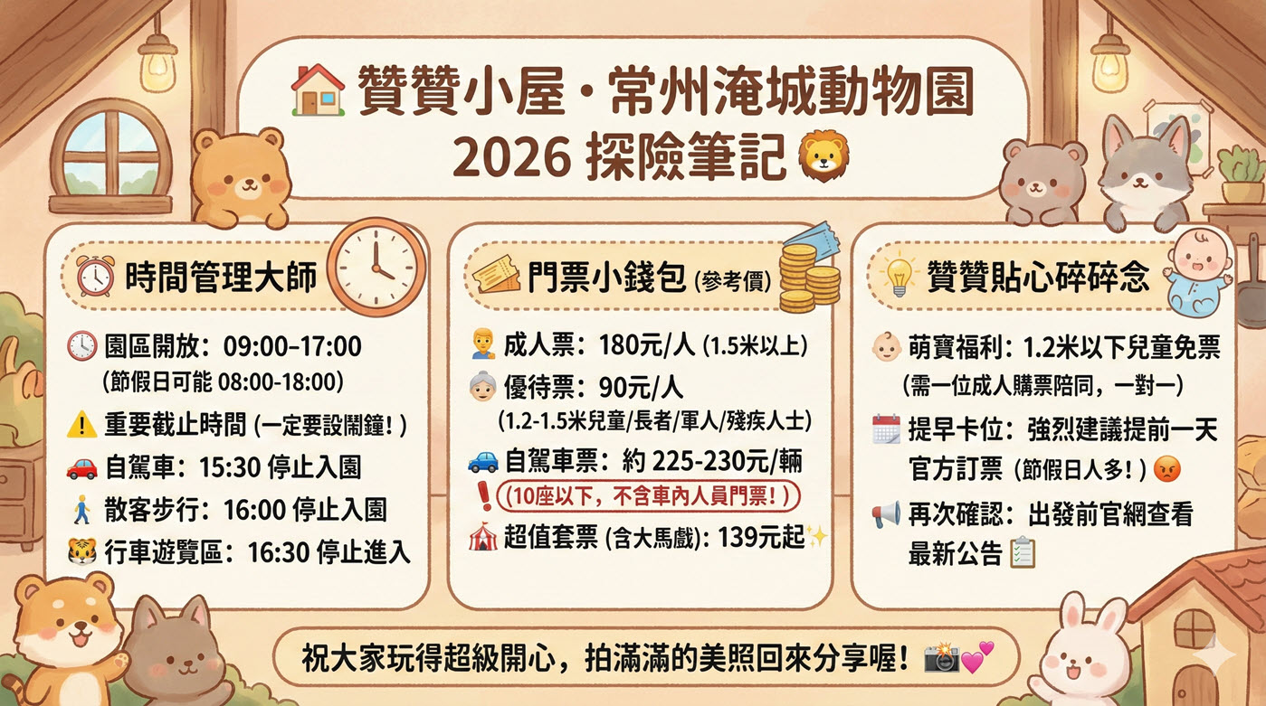 三、開放時間與門票1