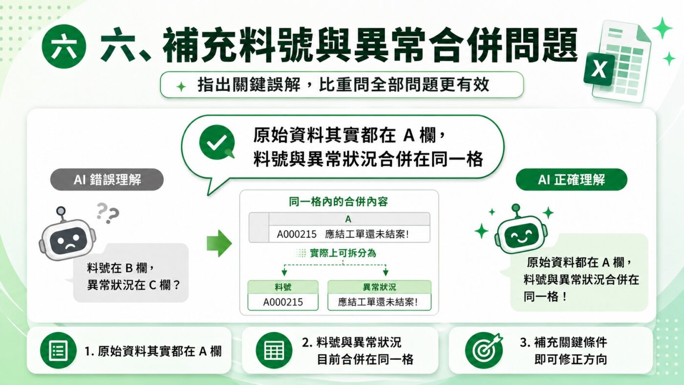 六、補充料號與異常合併問題 2