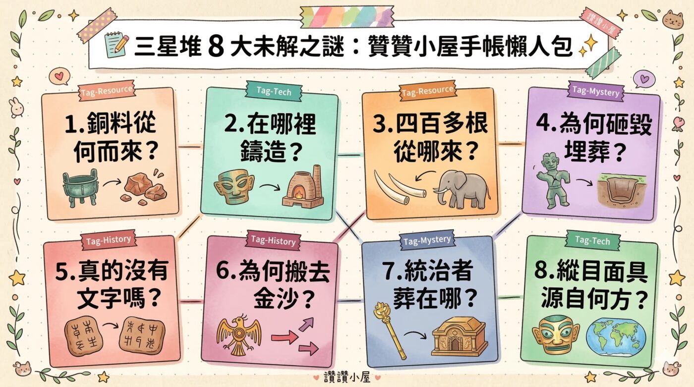 三星堆外星人：8大未解謎題認識古代神秘文明