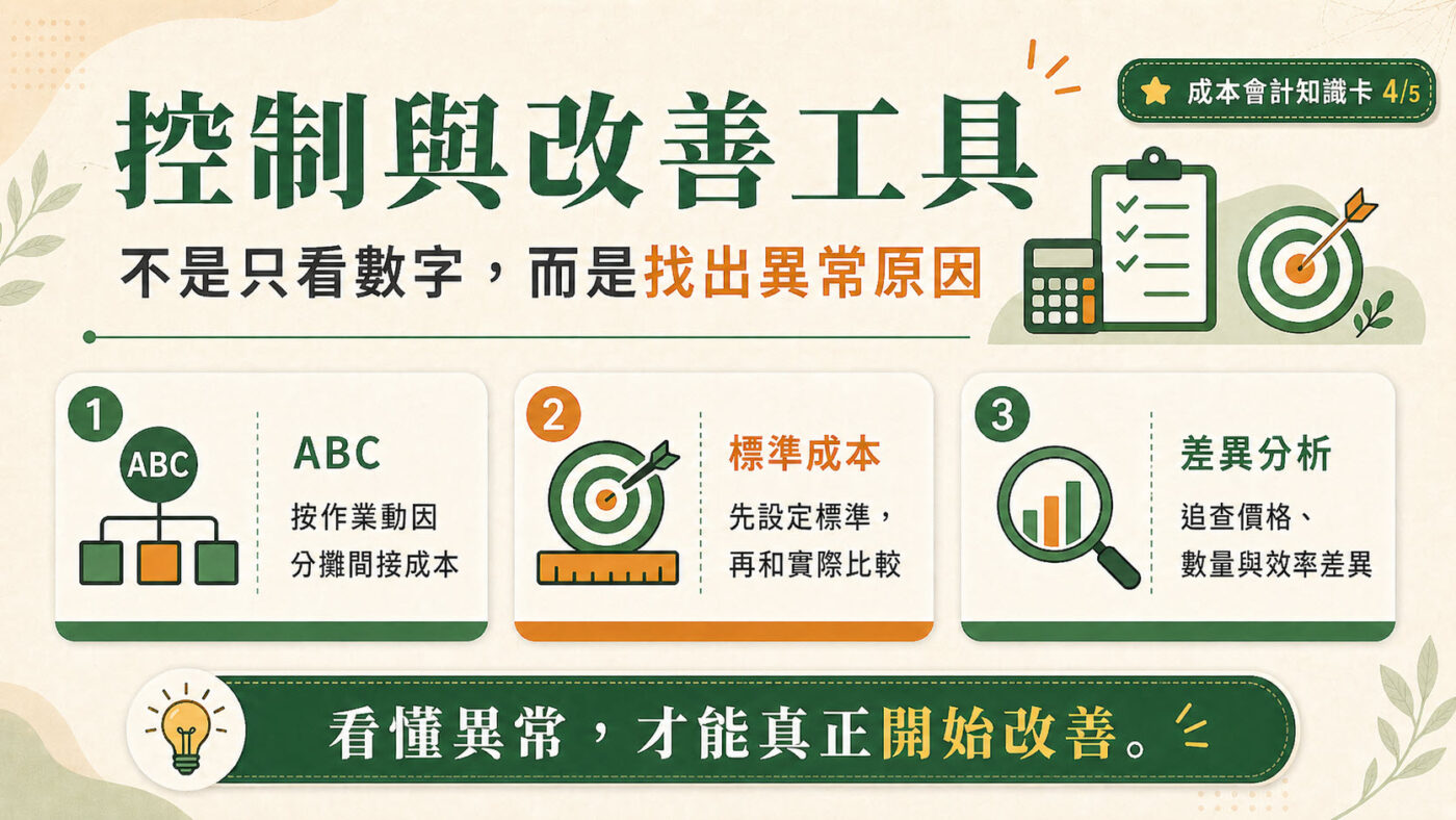 四、作業基礎成本制：解決間接費用分攤失真