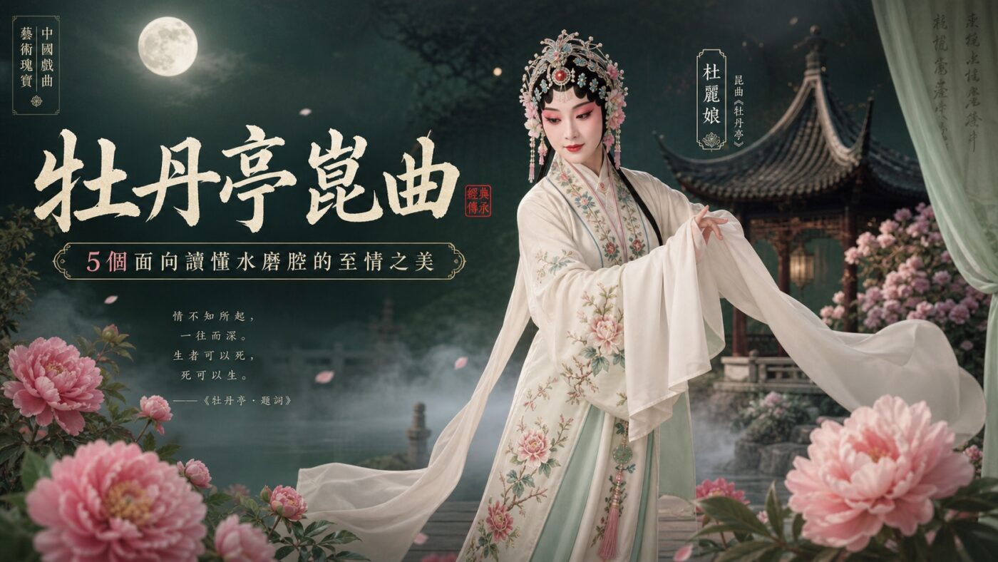 二、牡丹亭與崑曲的相遇：最難唱也最常演的劇目