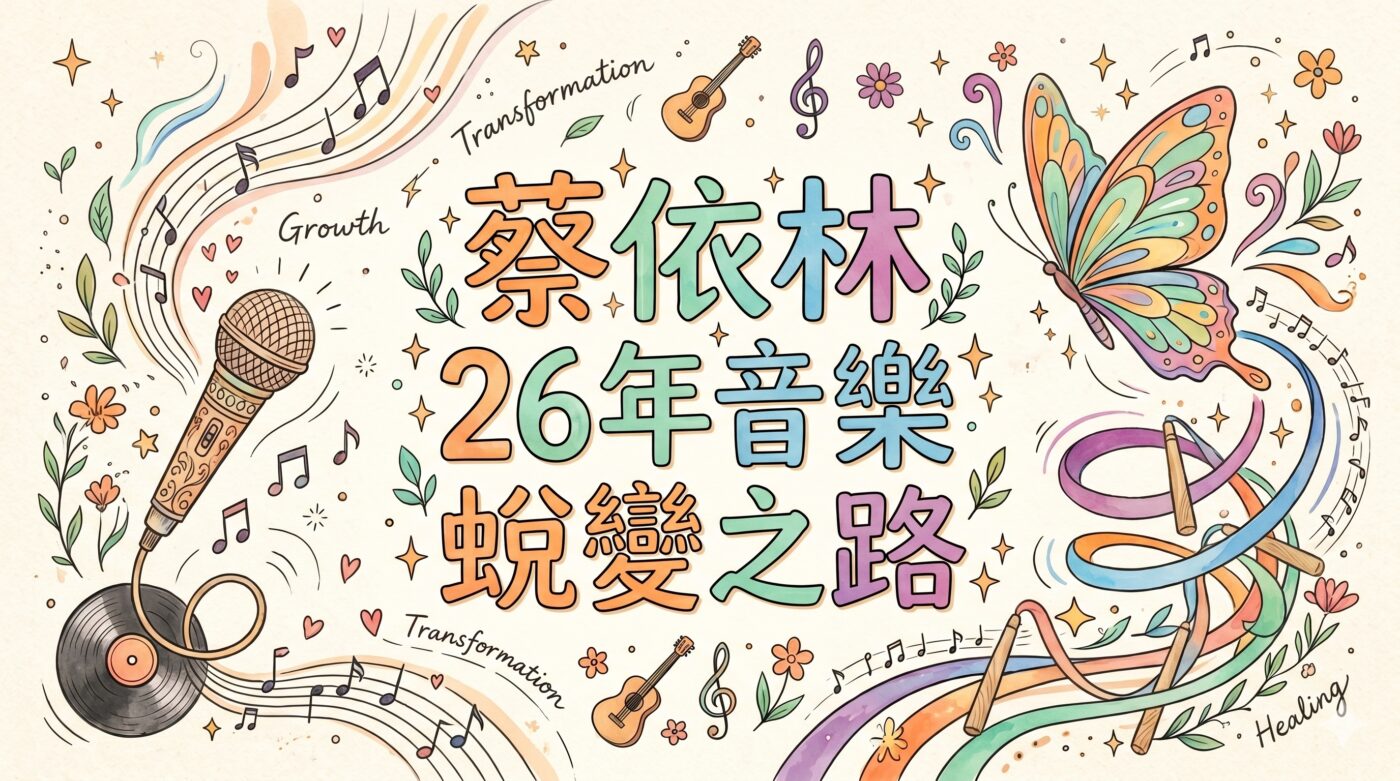 蔡依林歷年專輯：26年華人音樂女王成長之路