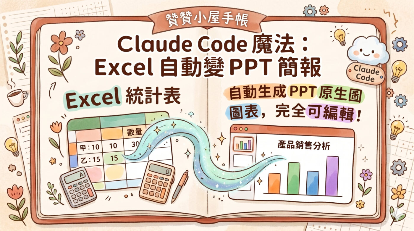 Claude Code玩法：簡報範本和Excel完美結合1