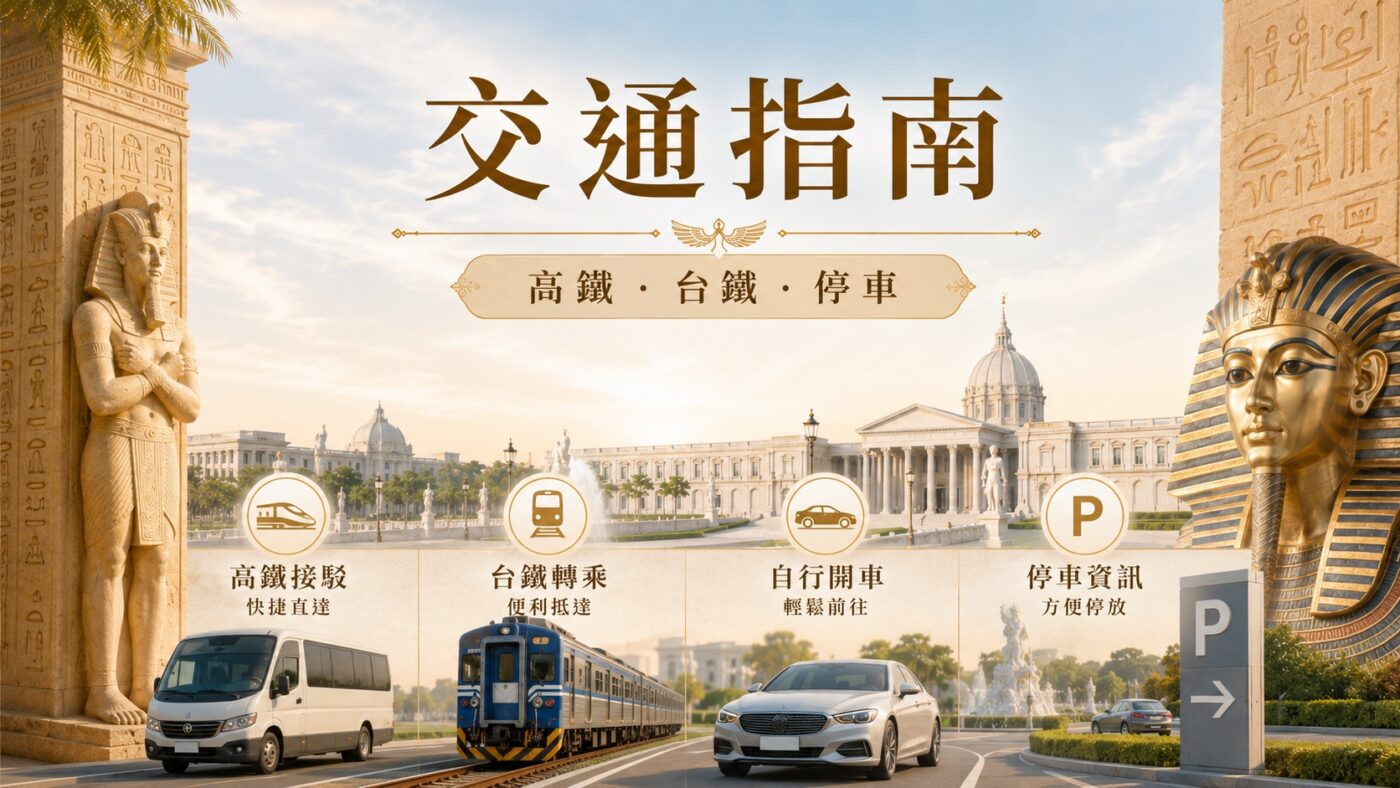 五、奇美博物館交通：開放時間、休館日與停車指南3