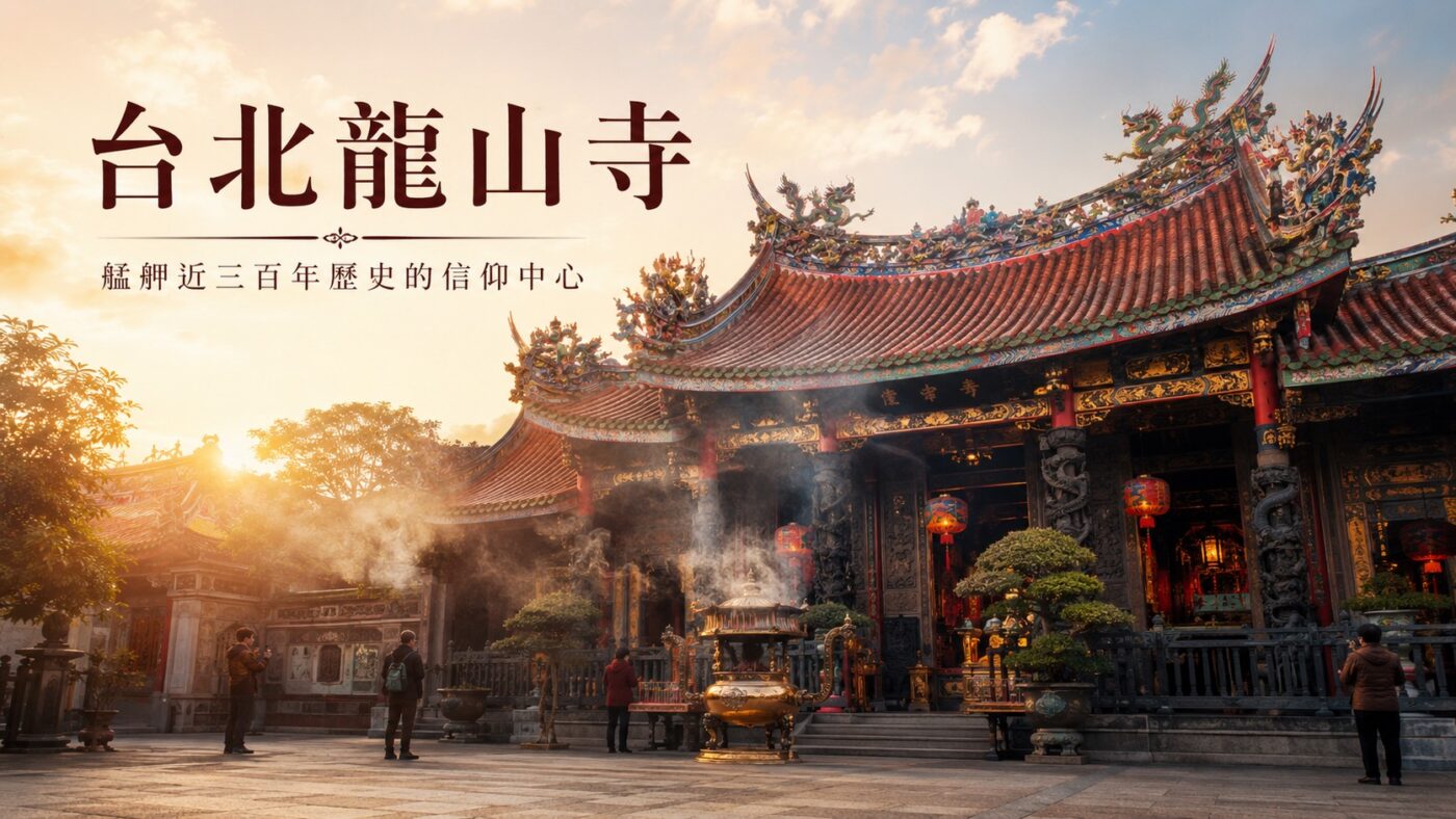 台北龍山寺：艋舺 288 年歷史的虔誠信仰中心2