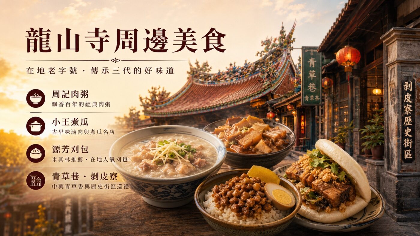 五、台北龍山寺周邊美食老字號3