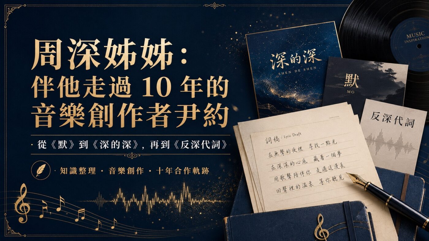 周深姊姊：伴他走過 10 年的音樂創作者尹約2