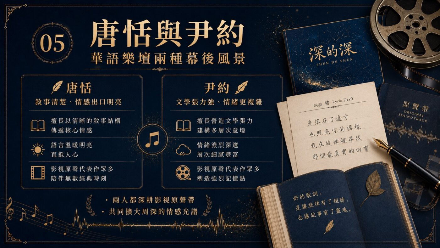 五、唐恬與尹約：華語樂壇兩種幕後風景