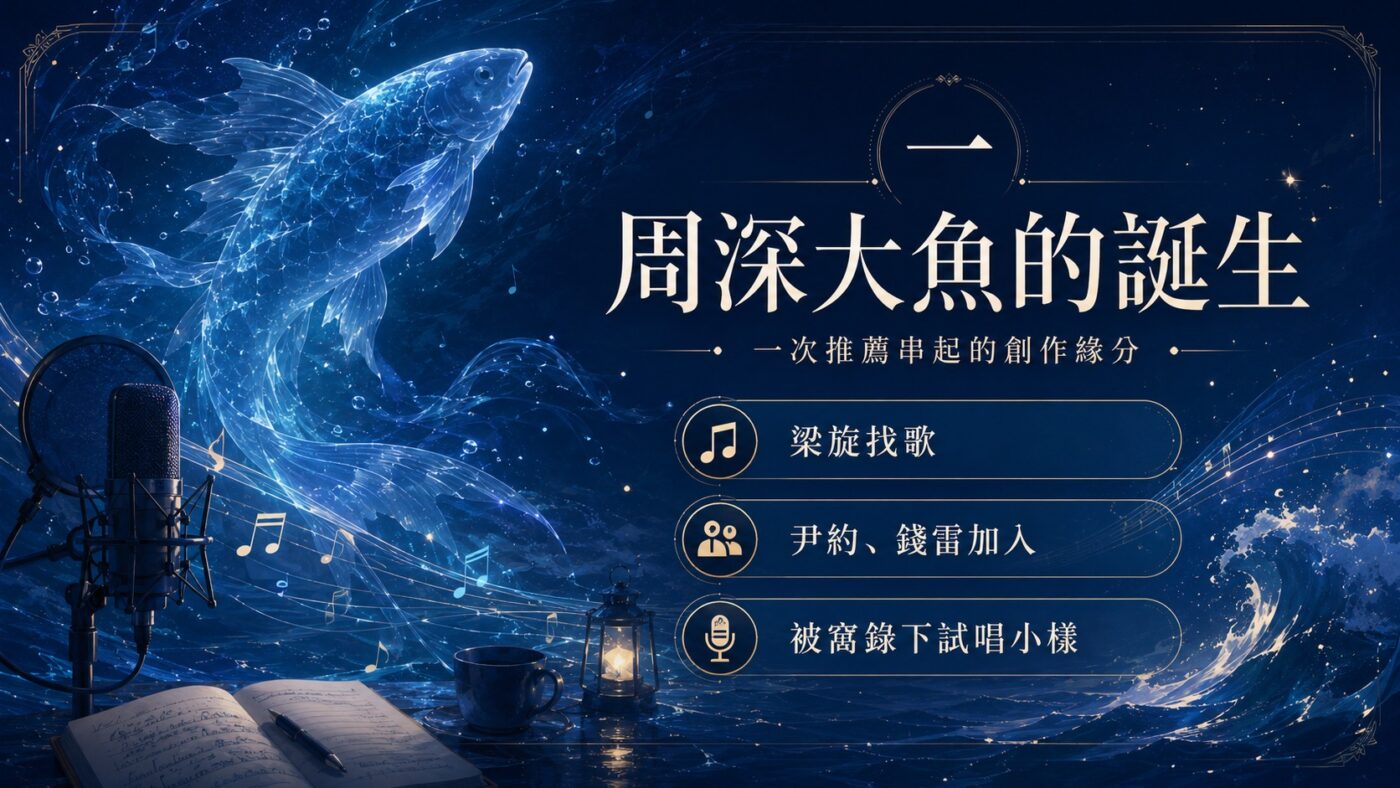 一、周深大魚的誕生：一次推薦串起的創作緣分