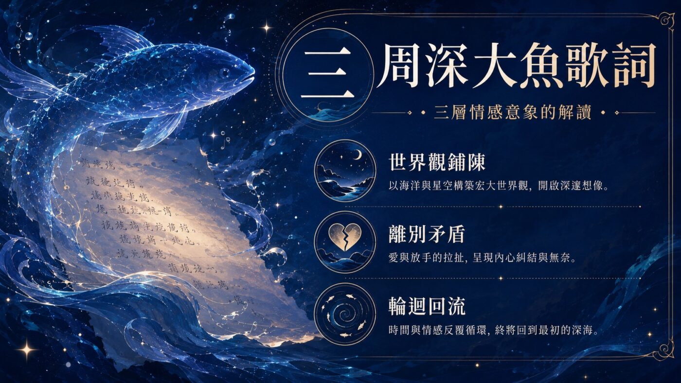三、周深大魚歌詞：三層情感意象的逐層解讀