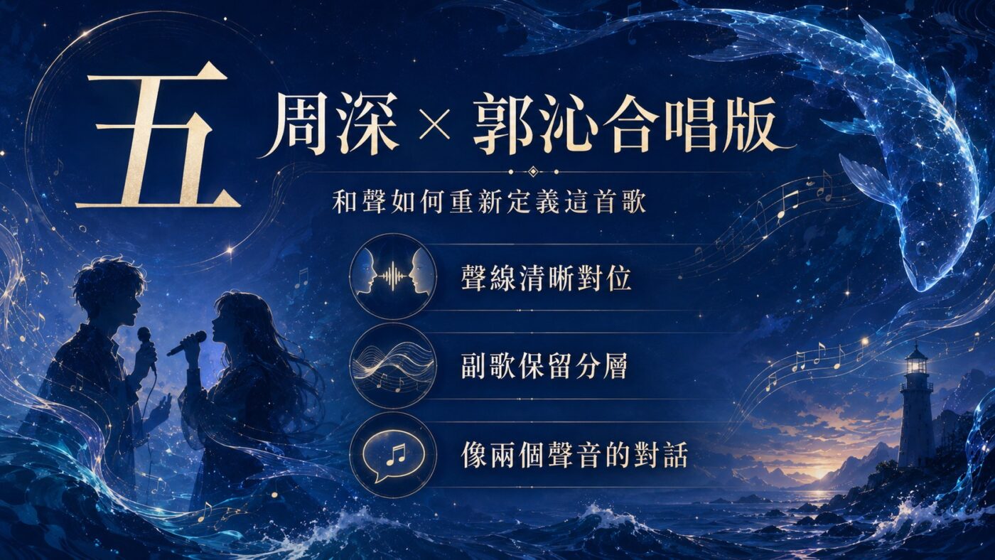 五、大魚周深郭沁合唱版：和聲如何重新定義這首歌