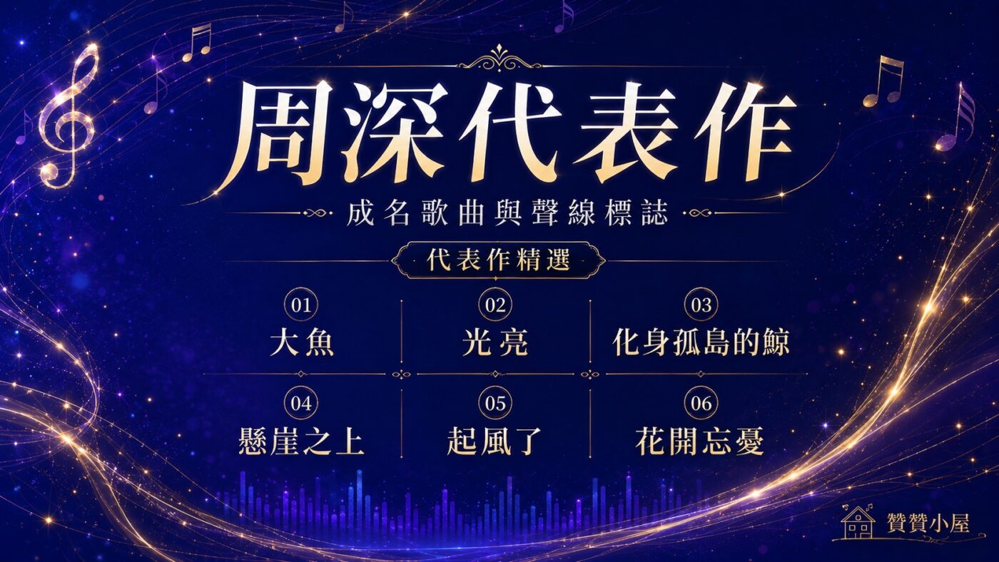 一、周深代表作：成名歌曲與聲線標誌