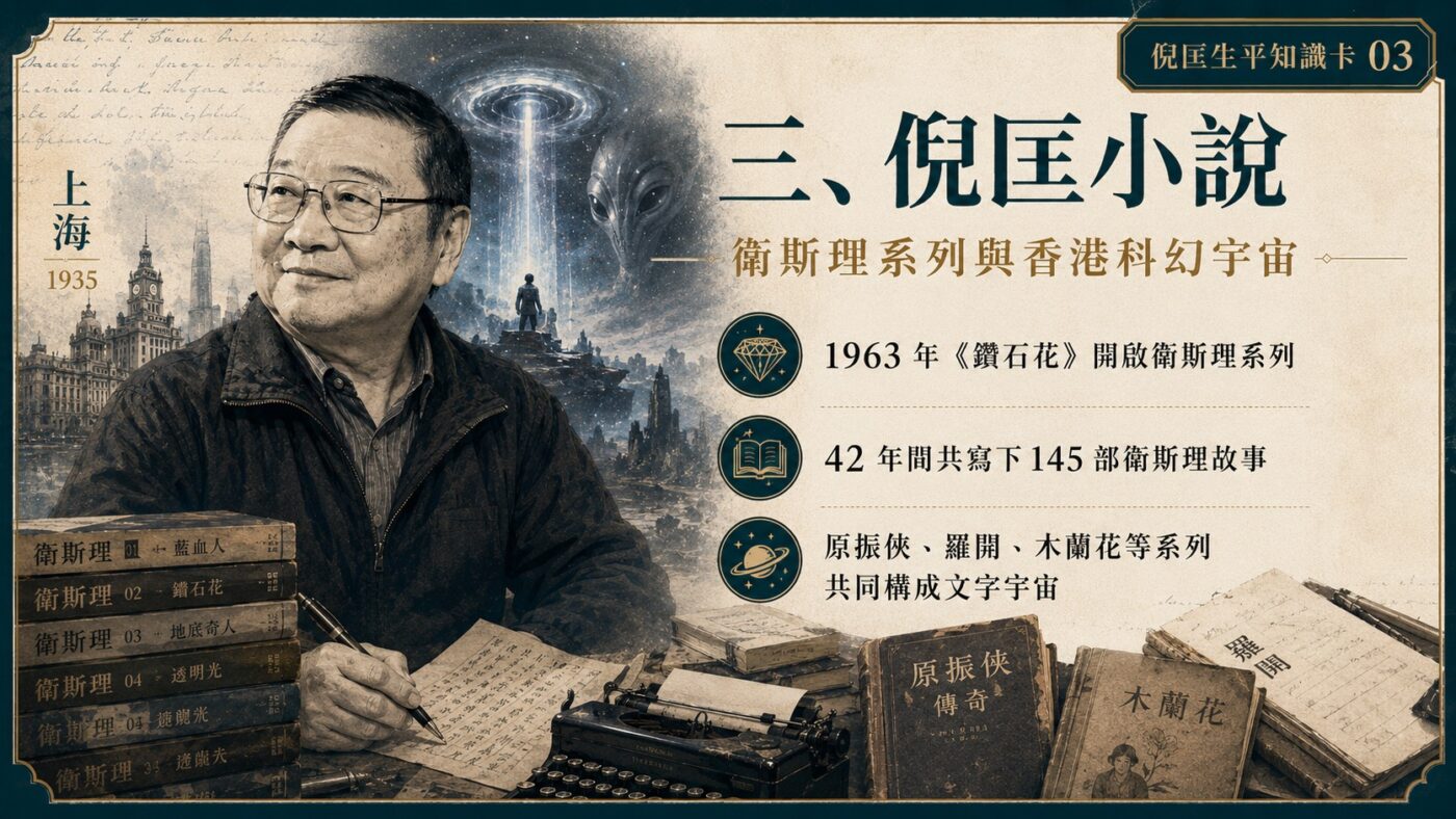 三、倪匡小說：衛斯理系列與香港科幻宇宙