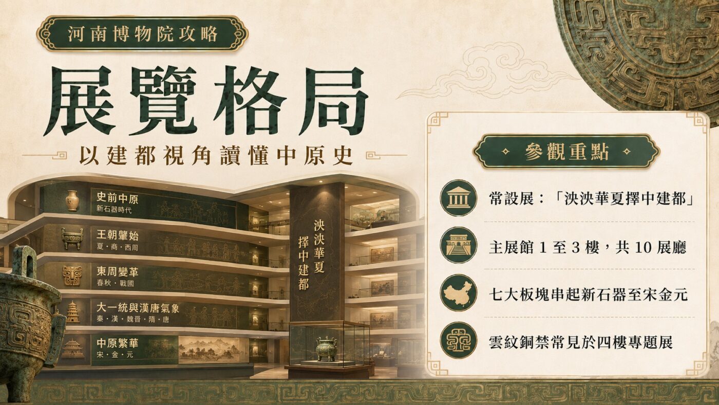 三、展覽格局：以建都視角讀懂中原史