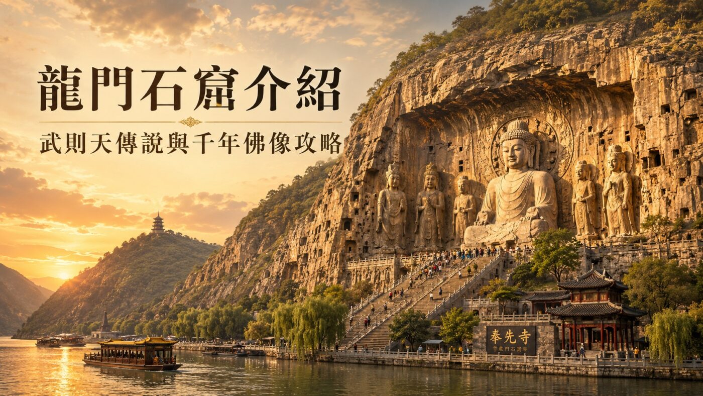 龍門石窟介紹：武則天傳說與千年佛像攻略