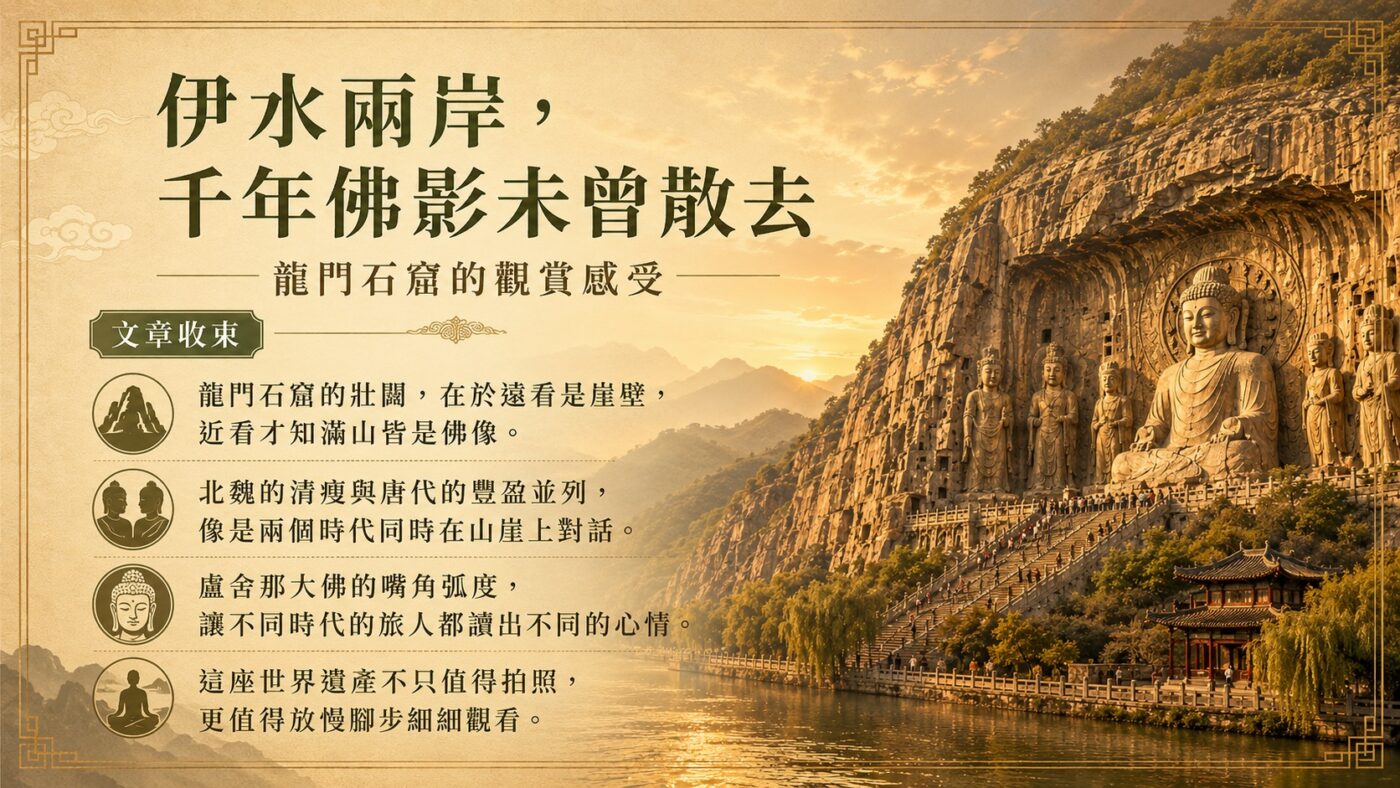 伊水兩岸，千年佛影未曾散去