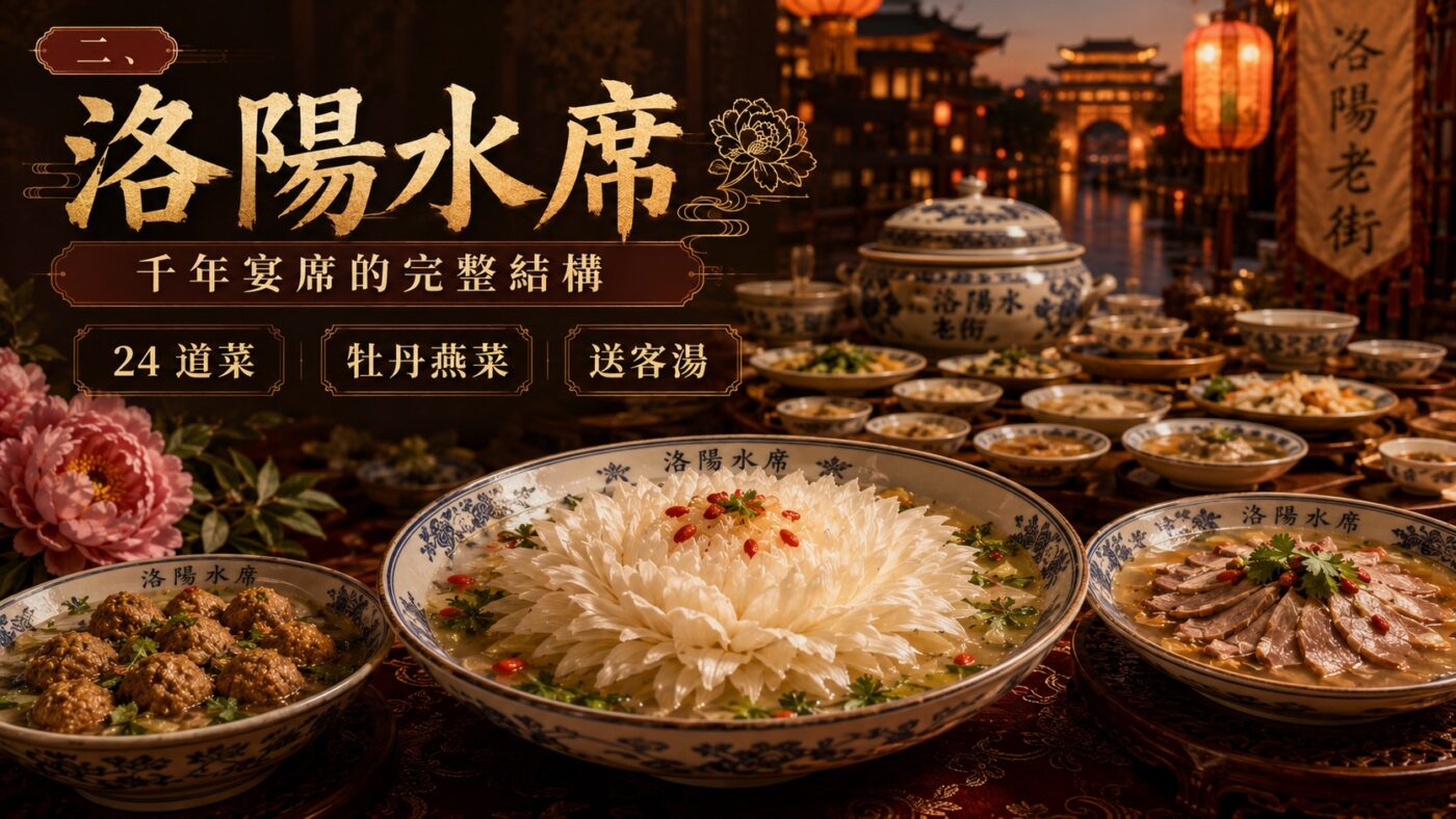 二、洛陽水席：千年宴席的完整結構