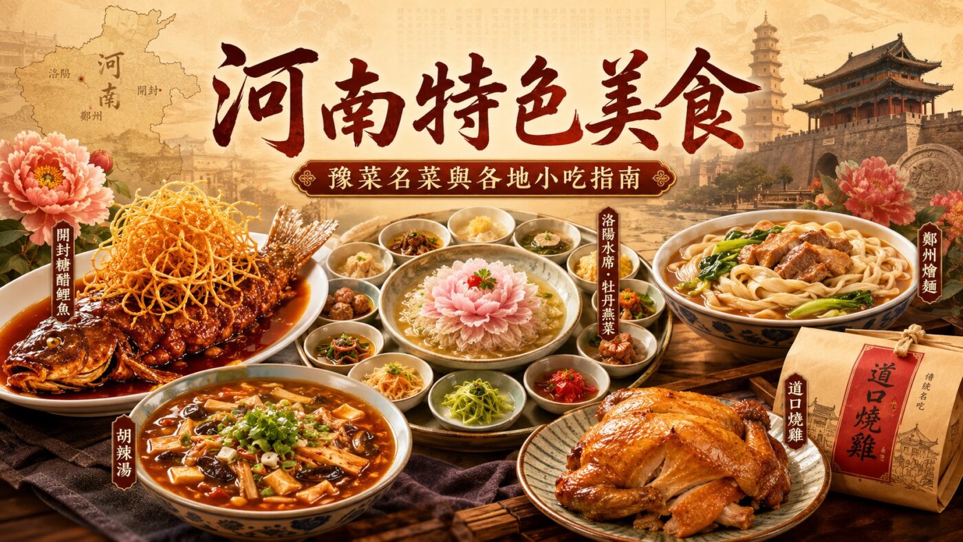 河南特色美食：豫菜名菜與各地小吃指南