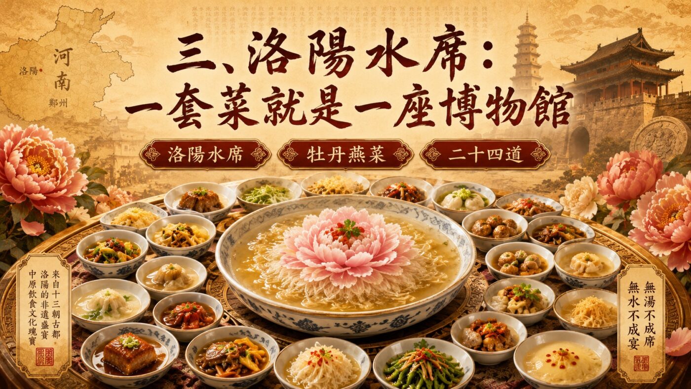 三、洛陽水席：一套菜就是一座博物館
