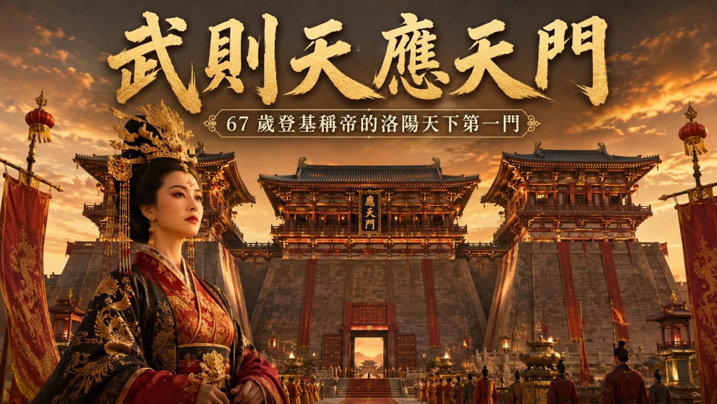 武則天應天門：67 歲登基稱帝的洛陽天下第一門