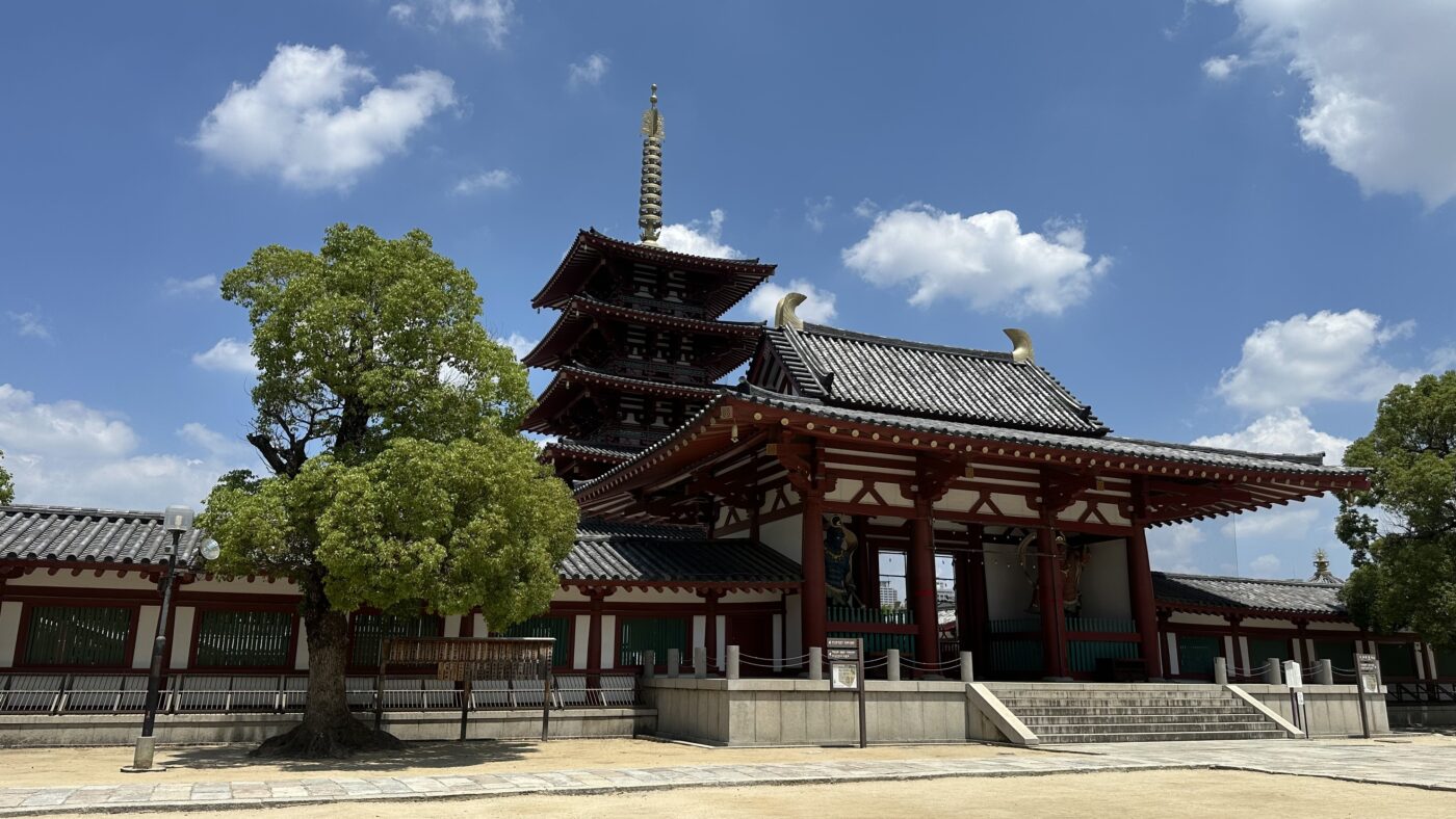 四、四天王寺門票多少？免費區、中心伽藍與庭園不要看錯