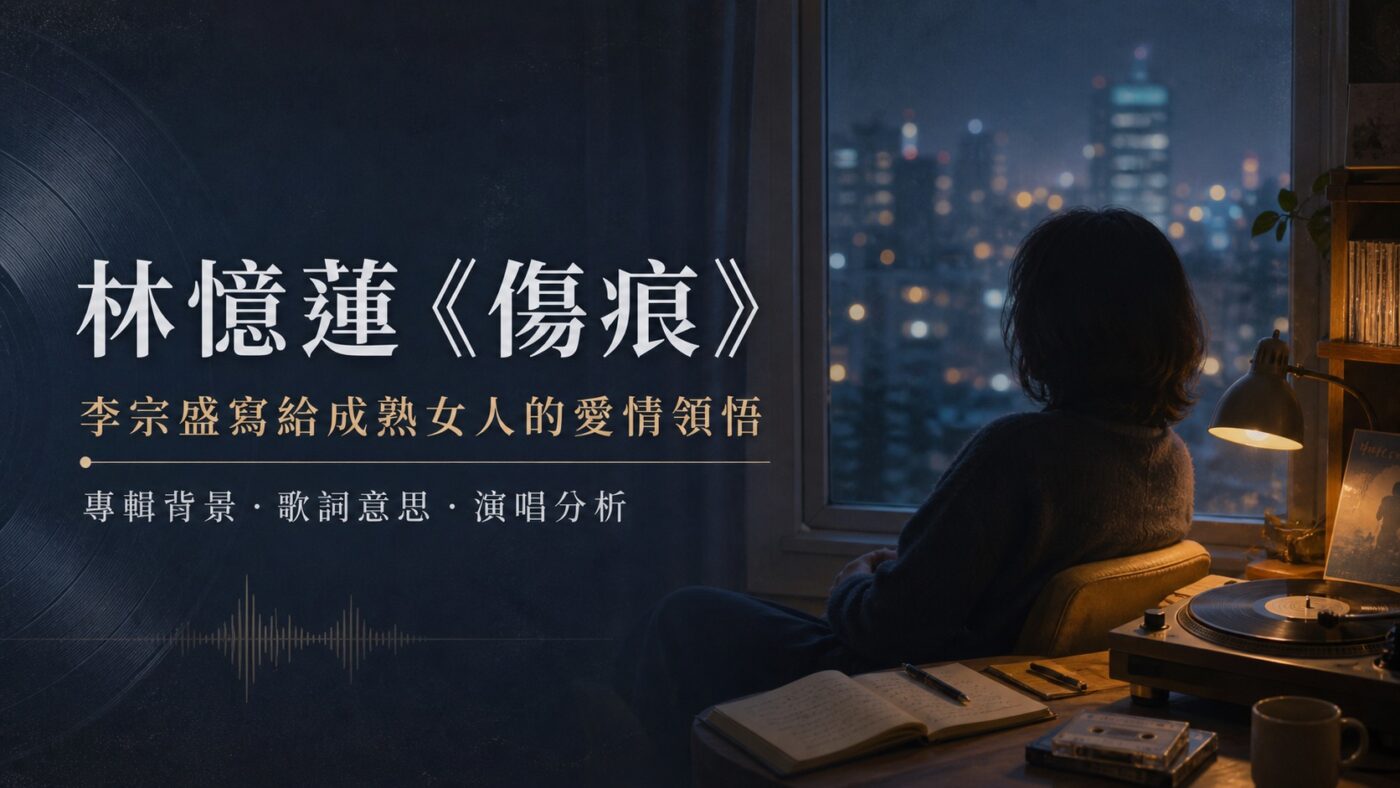 林憶蓮《傷痕》歌詞意思：李宗盛寫給成熟女人的愛情領悟