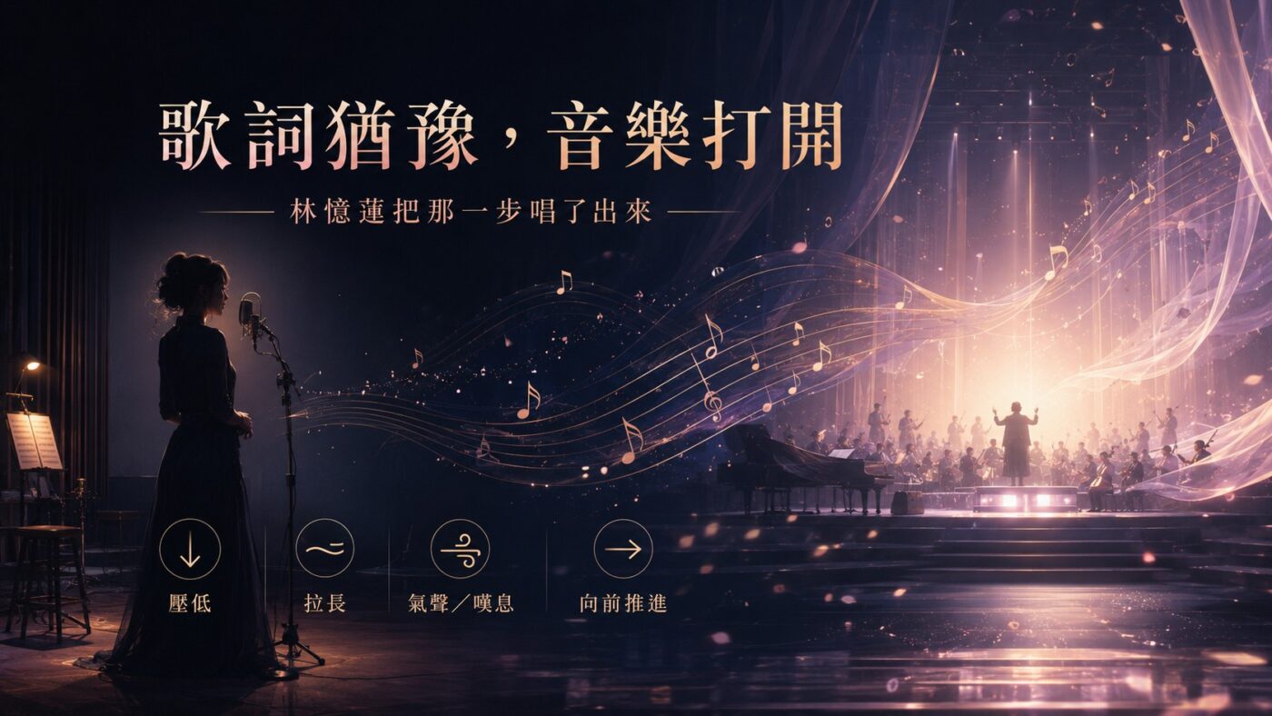 編曲與林憶蓮的唱法：從壓抑獨白到決定跨出去 9