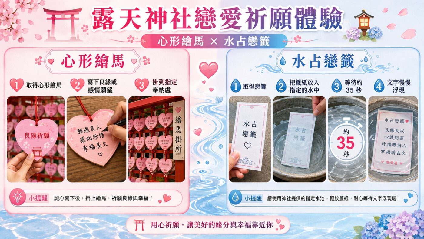 心形繪馬與水占戀籤怎麼玩9