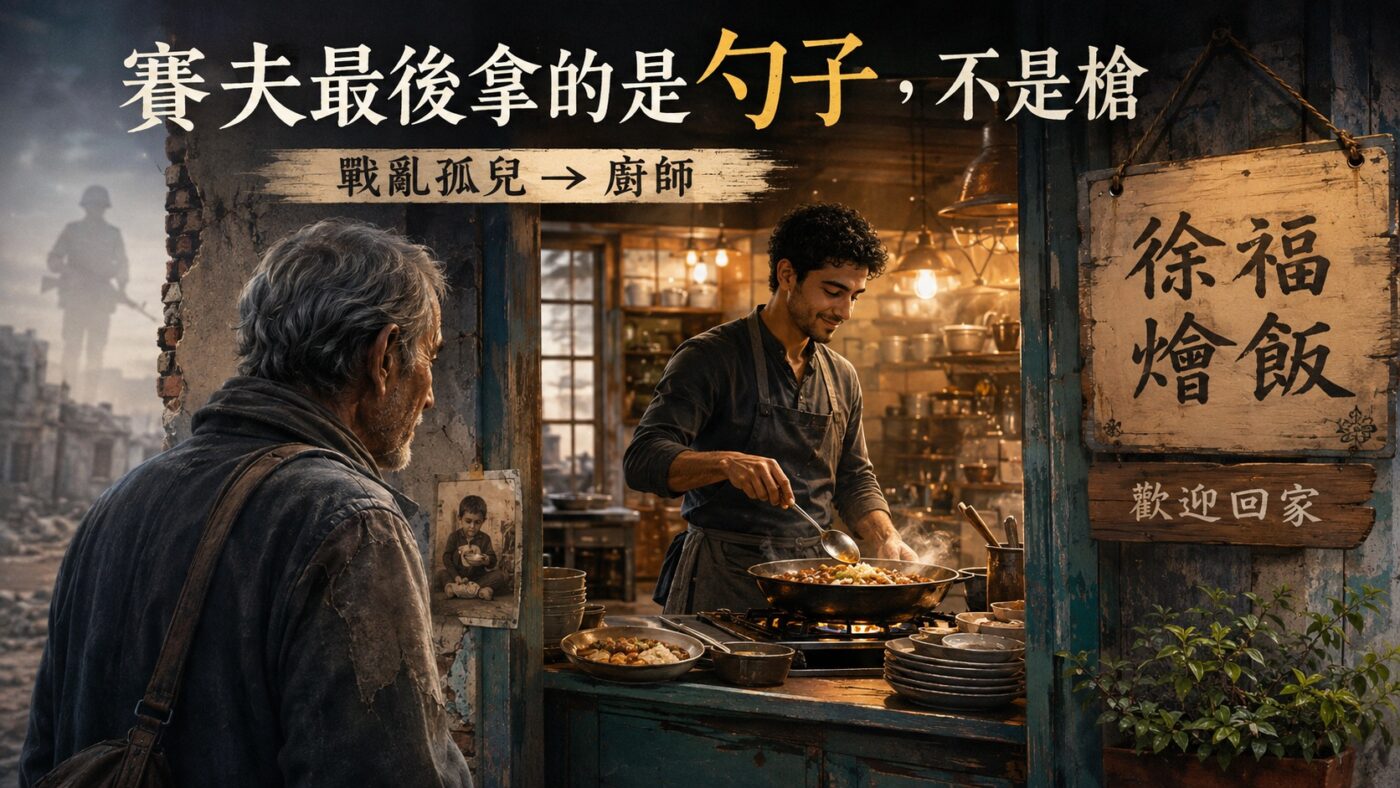 歡迎來龍餐館結局：賽夫最後拿的是勺子，不是槍