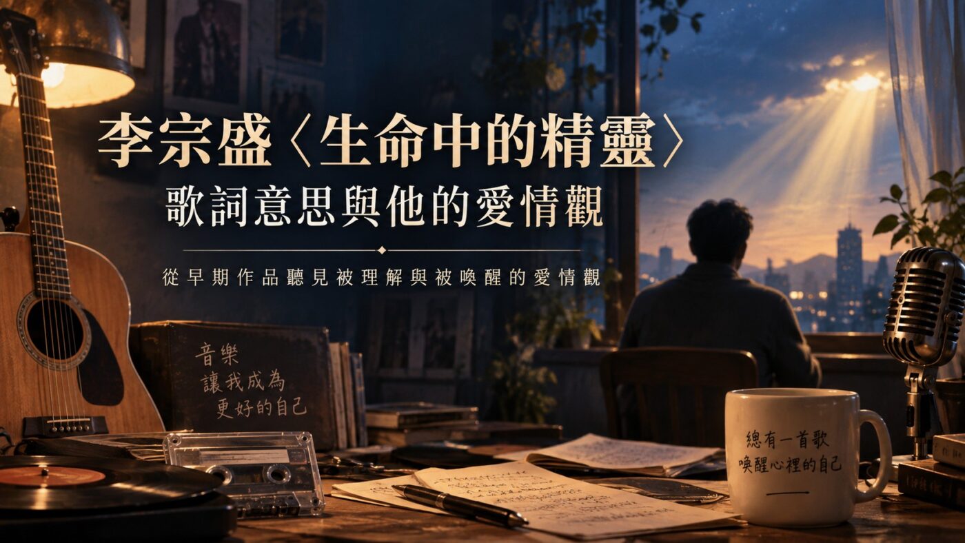 李宗盛〈生命中的精靈〉：歌詞意思與他的愛情觀