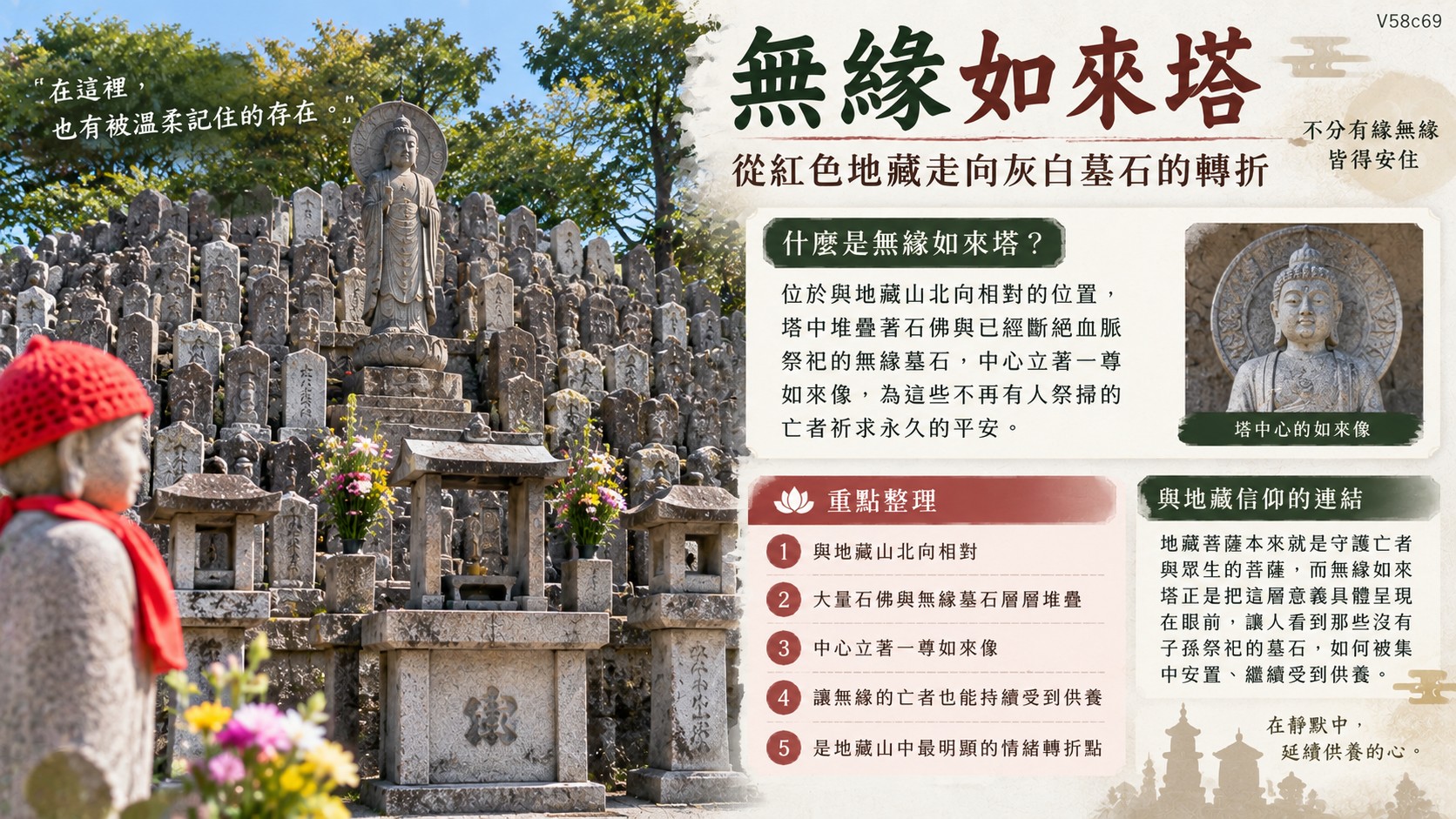 無緣如來塔：走到地藏山旁，景象突然完全不同 知識卡